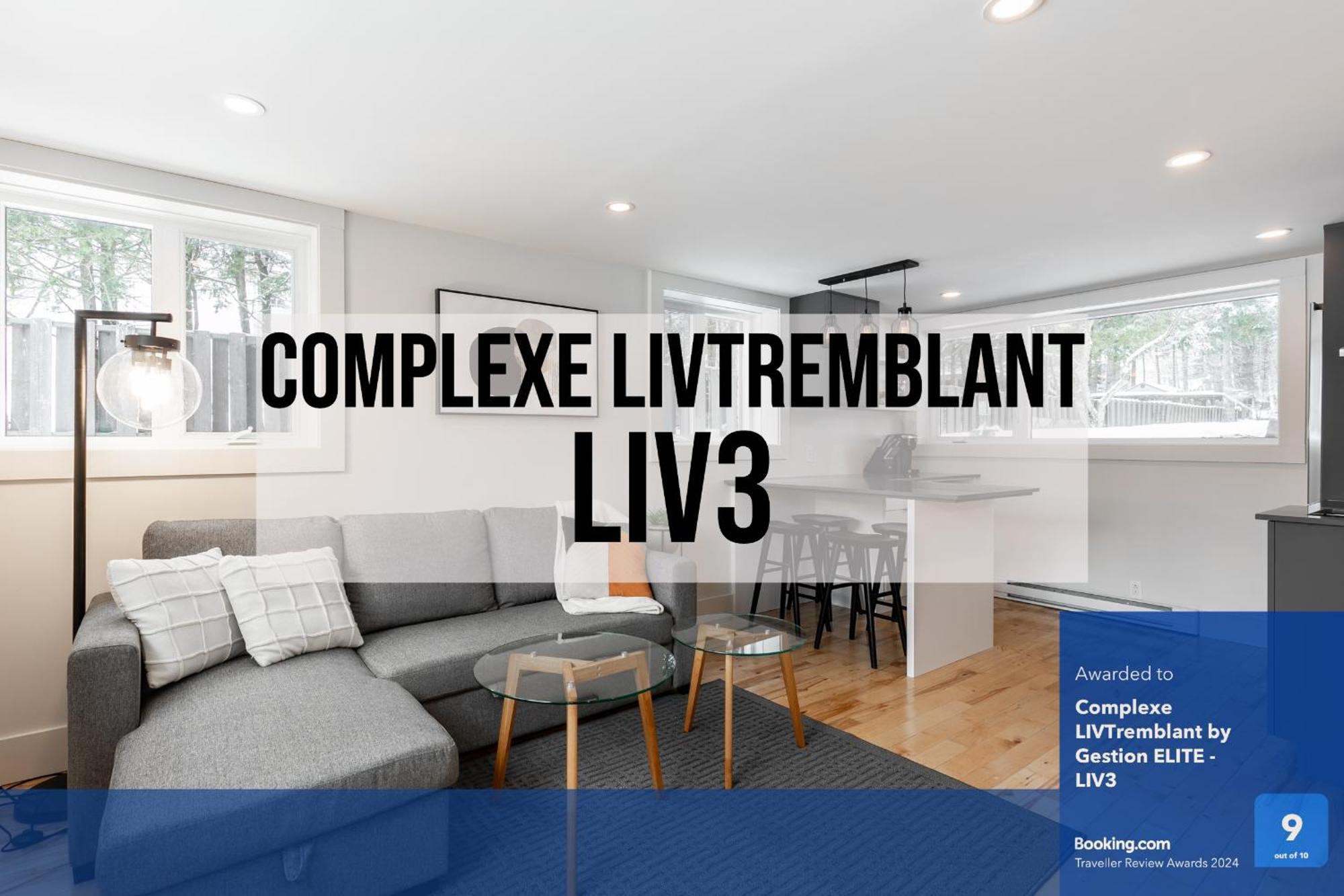 Апартаменты Complexe Livtremblant By Gestion Elite - Liv3 Мон-Трамблан Экстерьер фото